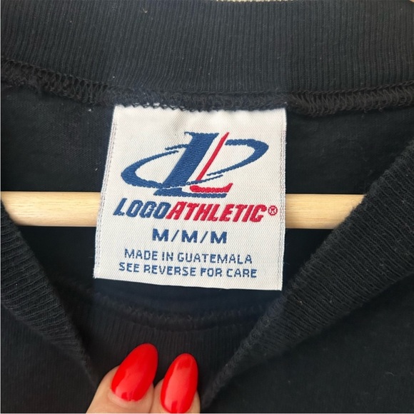 Rare Vintage 90s Chicago Bulls Embroidered Tee Size Medium Shirt - Picture 2 of 5